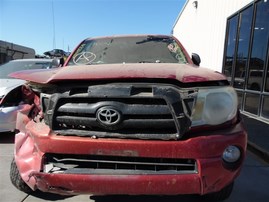 2007 Toyota Tacoma SR5 Burgundy Crew Cab 4.0L AT 2WD #Z22032